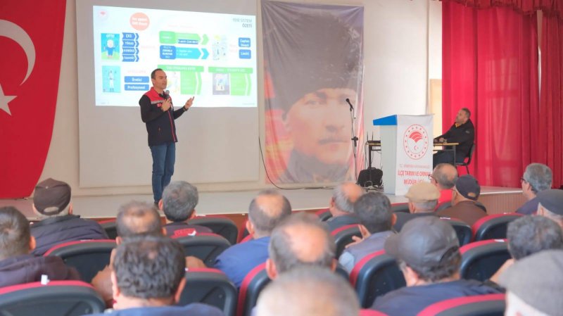 Ermenek'te Bitki Koruma Ürünleri Uygulama Belgesi ve B-Reçete Bilgilendirmesi