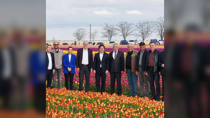 Osman Sağlam: Karaman'da Baharın Renkleri ve Emeğin Bereketini Atlas Lale Bahçesi'nde Gördük