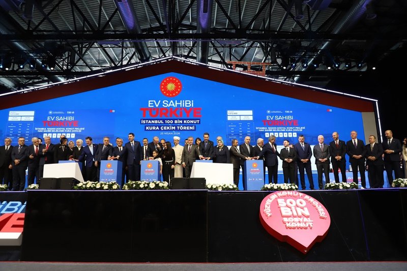 TOKİ'den İstanbul'a 500 Bin Sosyal Konut Kurası Çekildi - Görsel 3