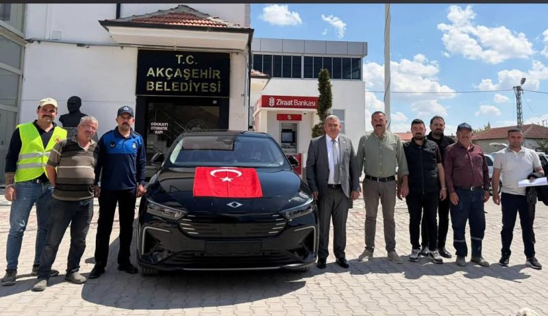 Akçaşehir Belediyesi'ne Yerli Üretim TOGG Teslim Edildi - Görsel 2