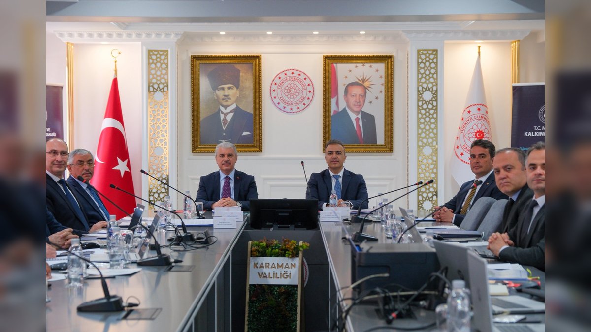 MEVKA Yönetim Kurulu Toplantısı Karaman ve Konya'nın Kalkınmasını Gündeme Aldı
