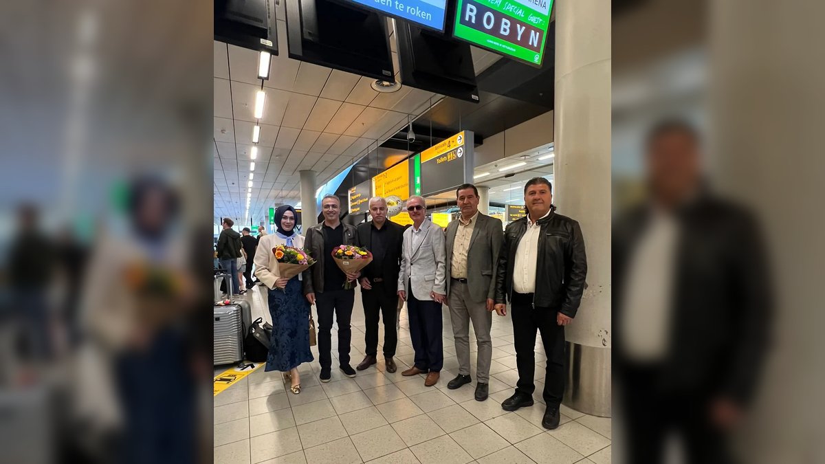 Hollanda Karamanlılar Federasyonu, Karaman Valisi'ni Karşıladı