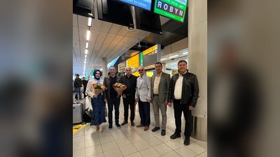 Hollanda Karamanlılar Federasyonu, Karaman Valisi'ni Karşıladı