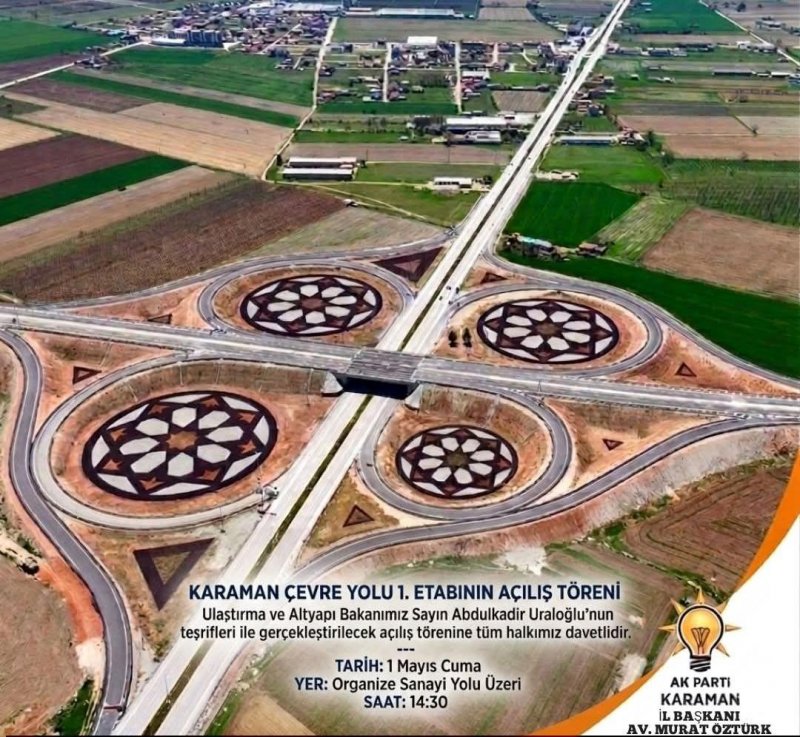 Ulaştırma Bakanı Uraloğlu, Karaman Çevre Yolu 1. Etap Açılışı İçin Geliyor