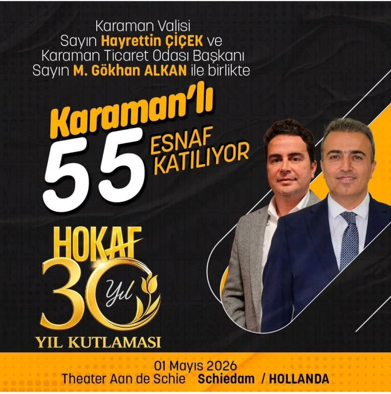 Karaman Heyeti Hollanda'da Hokaf'ın 30. Yıl Kutlamaları Gecesine Katılıyor - Görsel 2
