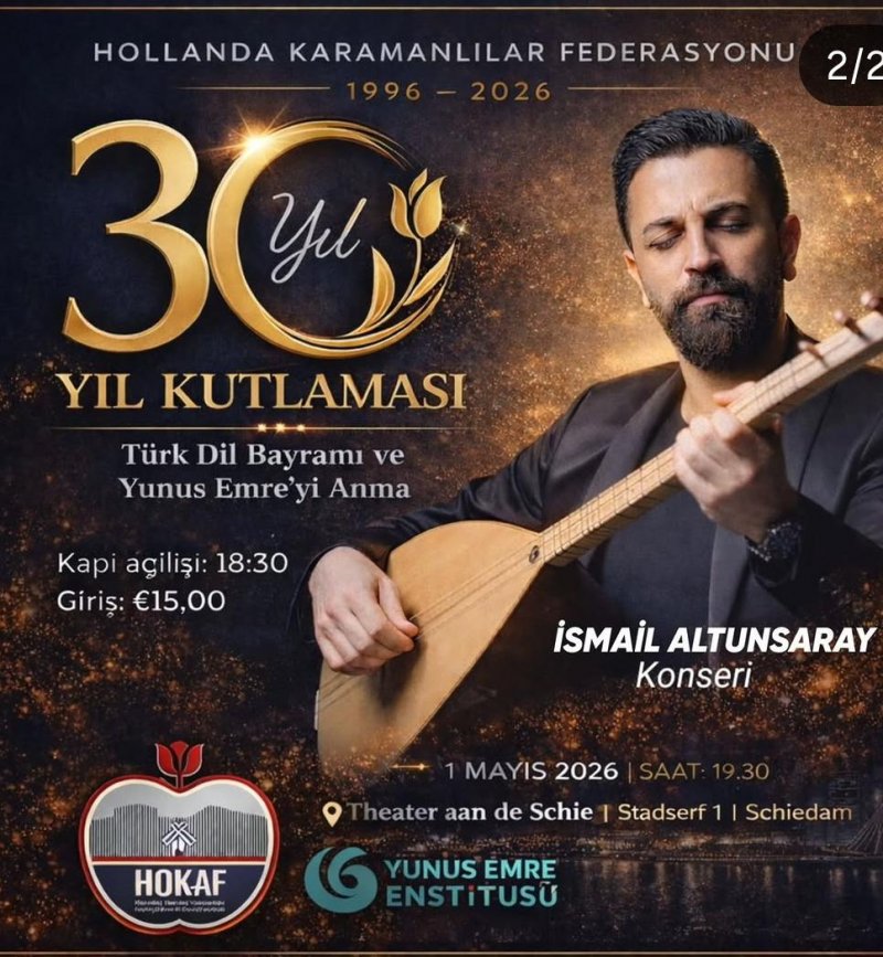 Karaman Heyeti Hollanda'da Hokaf'ın 30. Yıl Kutlamaları Gecesine Katılıyor - Görsel 3