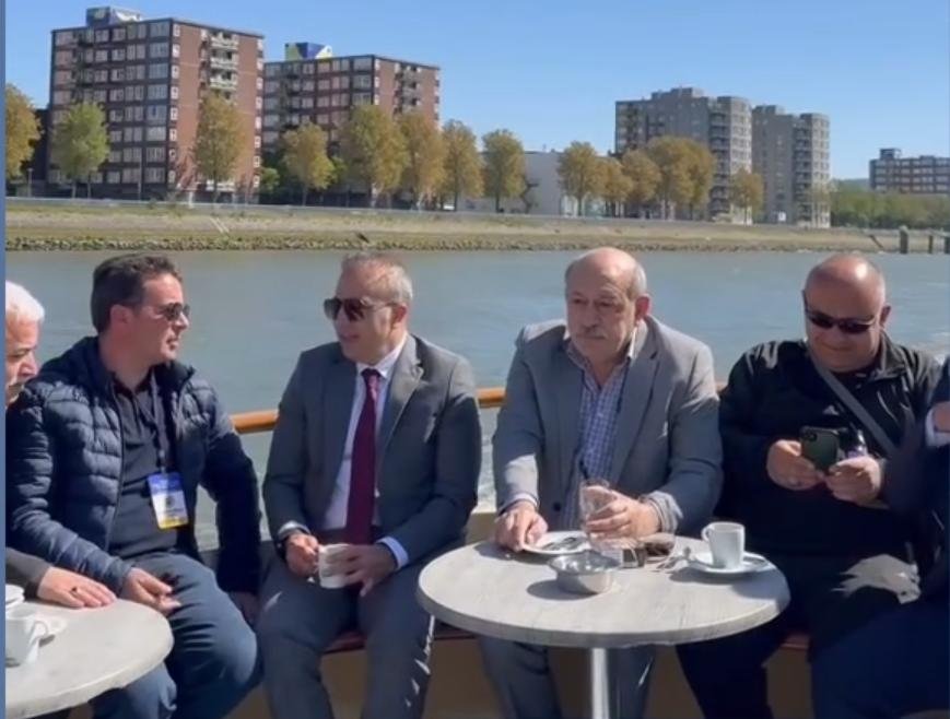 Hollanda Karamanlılar Federasyonu'ndan Rotterdam'da Gemi Turu Etkinliği