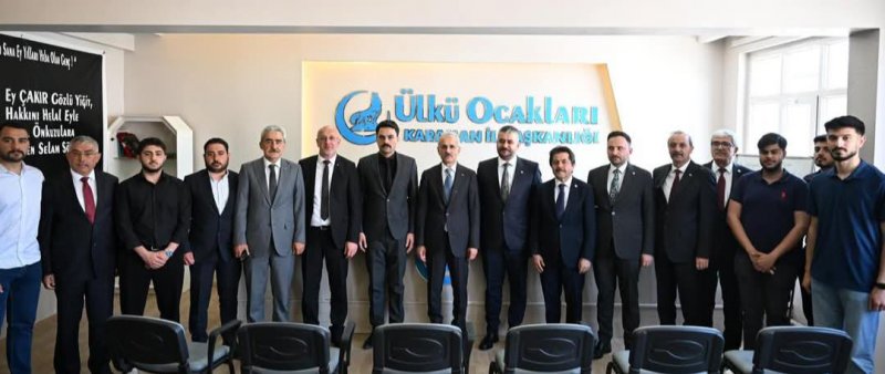 MHP Karaman İl Başkanlığı'ndan, Ulaştırma ve Alt Yapı Bakanı Uraloğlu'na Teşekkür