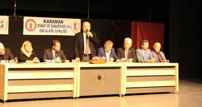 Karaman Esnaf ve Sanatkarlar Odaları Birliği'nde Yeni Başkan Şuayip Dik Oldu - Görsel 6