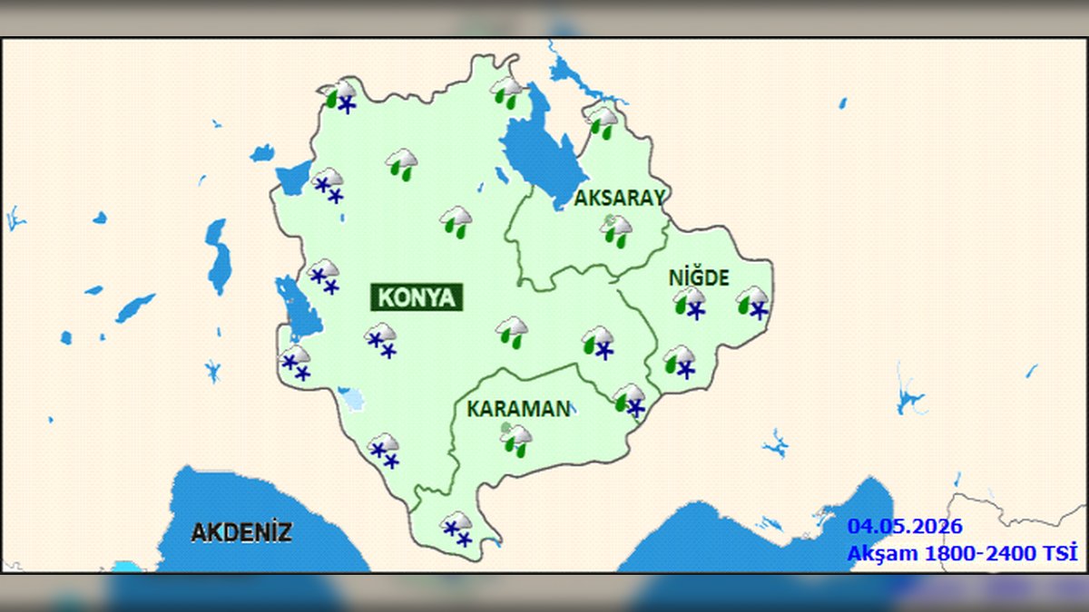 Karaman'da 5 Günlük Hava Tahmini: Yağmur ve Serinlik Bekleniyor
