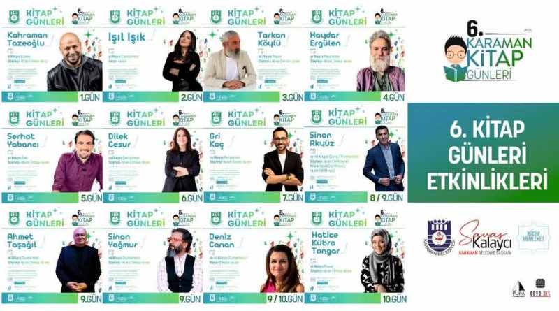 Karaman'da 6. Kitap Günleri Başlıyor: Yazarlar Okurlarla Buluşacak - Görsel 2