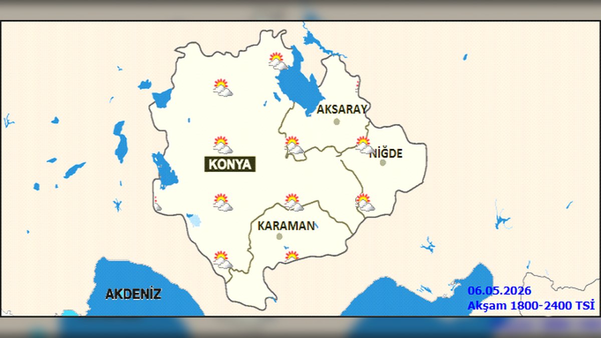 Karaman'da 5 Günlük Hava Durumu: Sıcaklıklar Yükseliyor, Cumartesi Gök Gürültülü Sağanak Yağış Bekleniyor