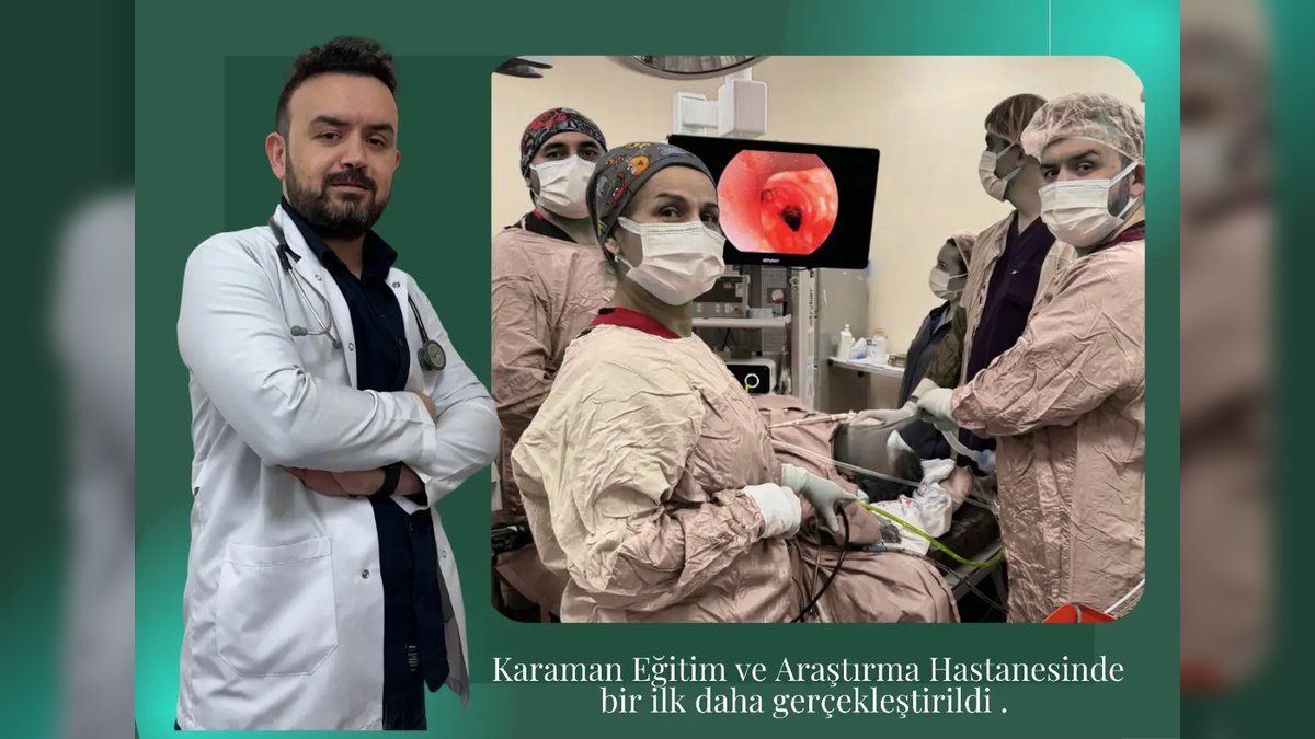 Karaman Eğitim ve Araştırma Hastanesi'nde Bölgesel İlk: İleri Bronkoskopik Tedavi Başarıyla Uygulandı