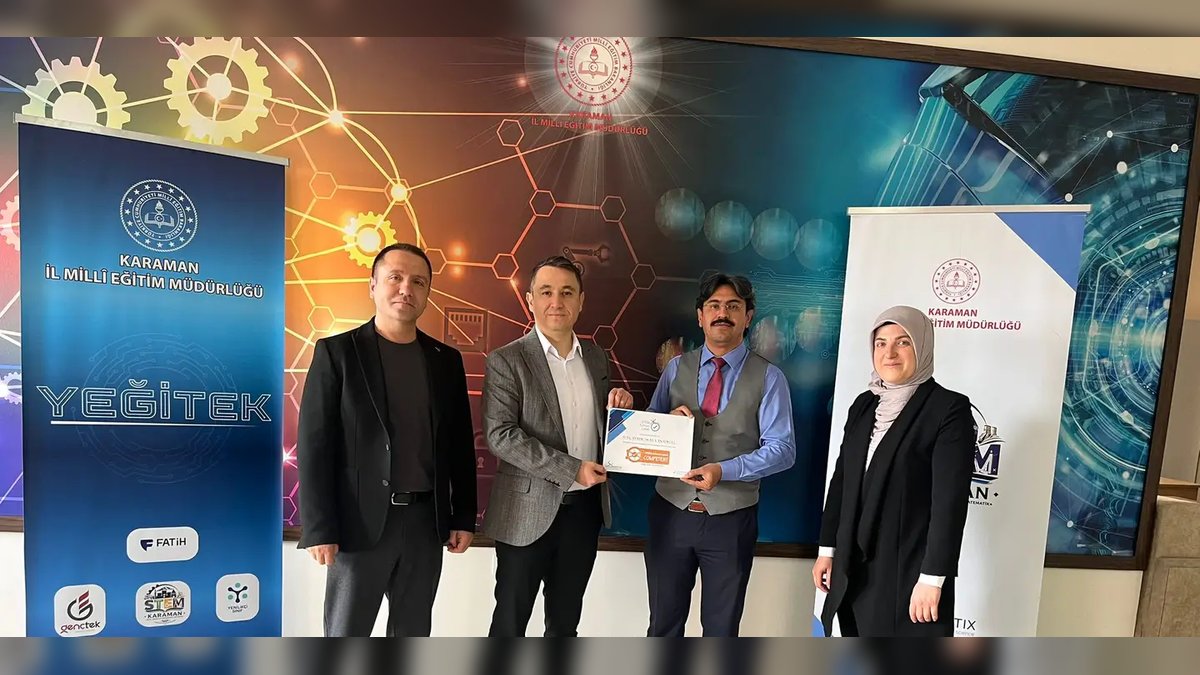 Nurcan Kocakaya Anaokulu'ndan STEM Okul Etiketiyle Karaman'da Bir İlk