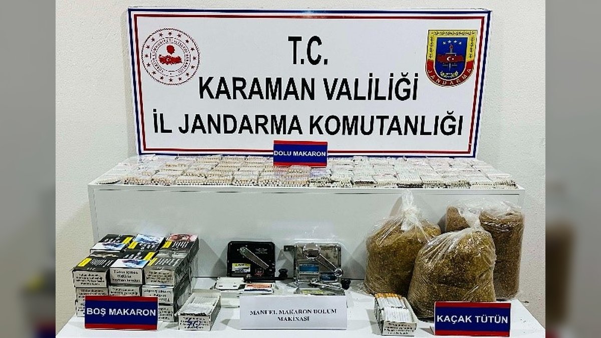 Karaman İl Jandarması'ndan Suçlara Karşı Kapsamlı Operasyon: 105 Gözaltı, Çok Sayıda Ele Geçirme
