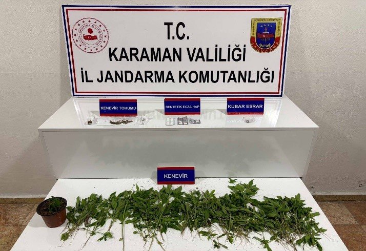 Karaman İl Jandarması'ndan Suçlara Karşı Kapsamlı Operasyon: 105 Gözaltı, Çok Sayıda Ele Geçirme - Görsel 1