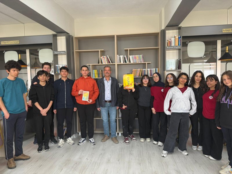İrfan Ataseven Anadolu Lisesi'nde Kitap Okuma Kulübünde: 'Küçük Prens'  - Görsel 3