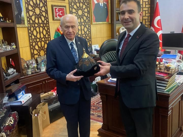 Karaman Belediye Başkanı Kalaycı'dan MHP Genel Başkanı Bahçeli'ye Ziyaret - Görsel 1