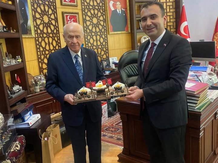 Karaman Belediye Başkanı Kalaycı'dan MHP Genel Başkanı Bahçeli'ye Ziyaret - Görsel 3