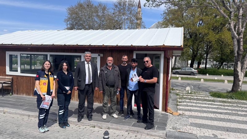 Karaman'da 'Fermuar Sistemi' ile Ambulanslara Yol Verilmesi İçin Farkındalık Çalışmaları - Görsel 3