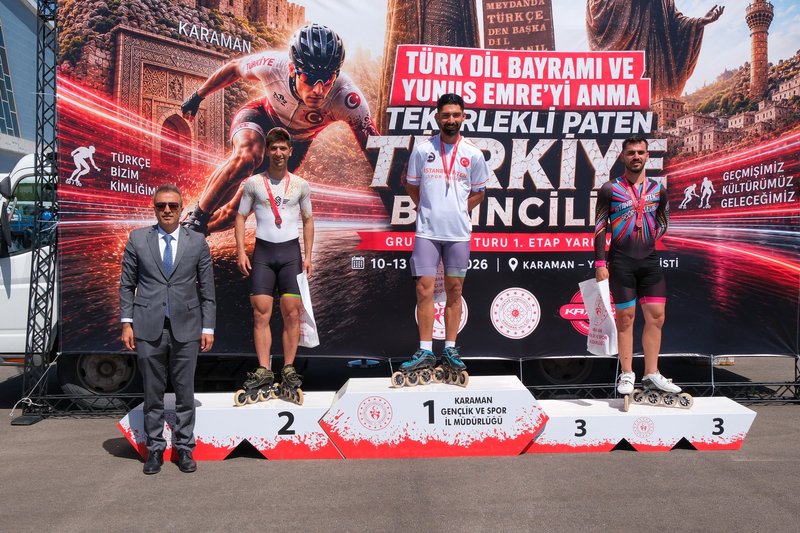 Karaman'da Tekerlekli Paten Türkiye Birinciliği Grup Eleme Yarışları Tamamlandı - Görsel 1