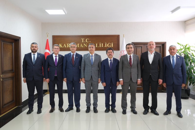Vali Çiçek, Türk Dil Bayramı'nda Bahçeli'yi Temsilen Prof. Dr. Aydın'ı Ağırladı - Görsel 1