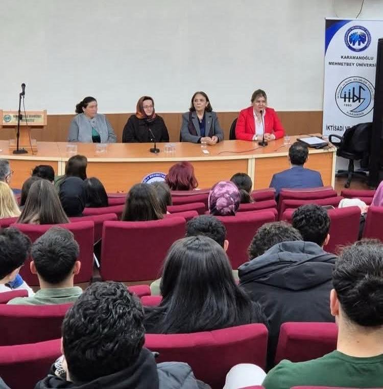 Karaman'da Kadın Girişimciler Öğrencilerle Buluştu, Deneyimlerini Paylaştı