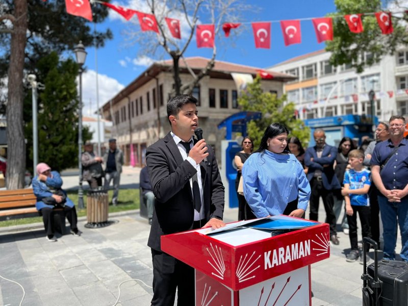 CHP Karaman İl Başkanlığı'ndan 19 Mayıs Coşkusu - Görsel 3