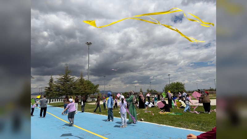 Karaman'da Uçurtma Şenliği ile Dayanışma Ruhu Yükseldi - Görsel 1
