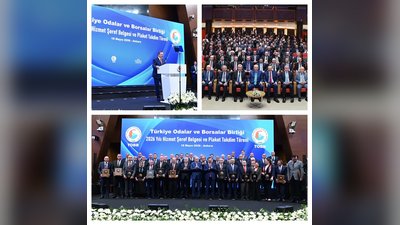 KTSO Başkanları, TOBB'un Önemli Törenine Katıldı: Finansmana Erişim Sorunları Gündeme Getirildi