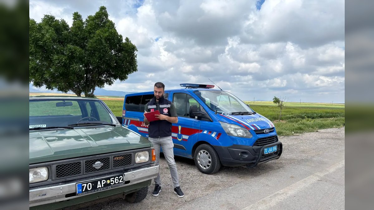 Karaman'da Kurban Bayramı Öncesi Veteriner Hekimlerden Yol Denetimi
