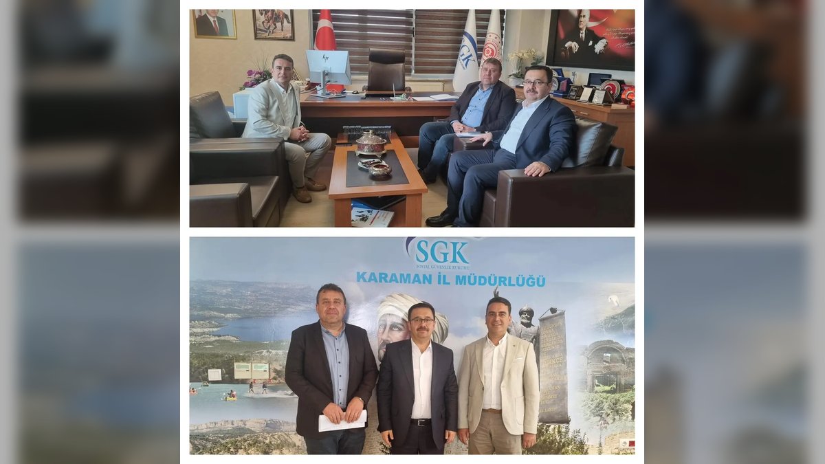 KTSO Başkanı Alkan'dan SGK İl Müdürü Fındık'a Ziyaret