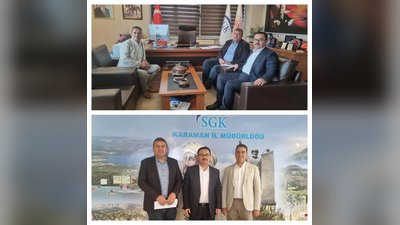 KTSO Başkanı Alkan'dan SGK İl Müdürü Fındık'a Ziyaret