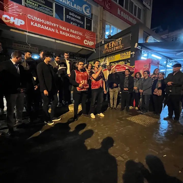 CHP Karaman İl Başkanlığı'ndan Hukuksuz Operasyona Tepki: Demokrasiye Sahip Çıkıyoruz - Görsel 2