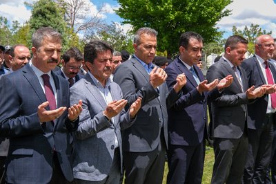 Karaman'da Kurban Bayramı Arifesinde Şehitler Dualarla Anıldı