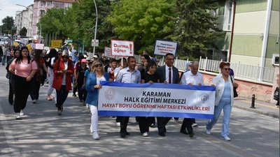 Karaman'da Hayat Boyu Öğrenme Haftası Coşkusu Başladı