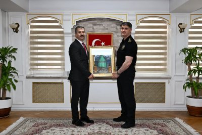 Karaman Emniyet Müdürü Turhan'dan Konya Emniyet Müdürü Koç'a Ziyaret