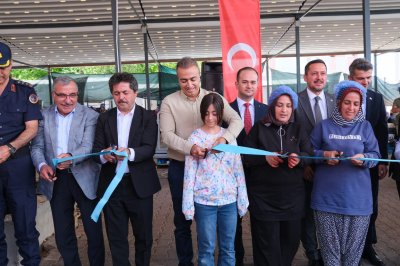 Ermenek Güneyyurt Kapalı Ürün İşleme ve Pazar Yeri Açıldı
