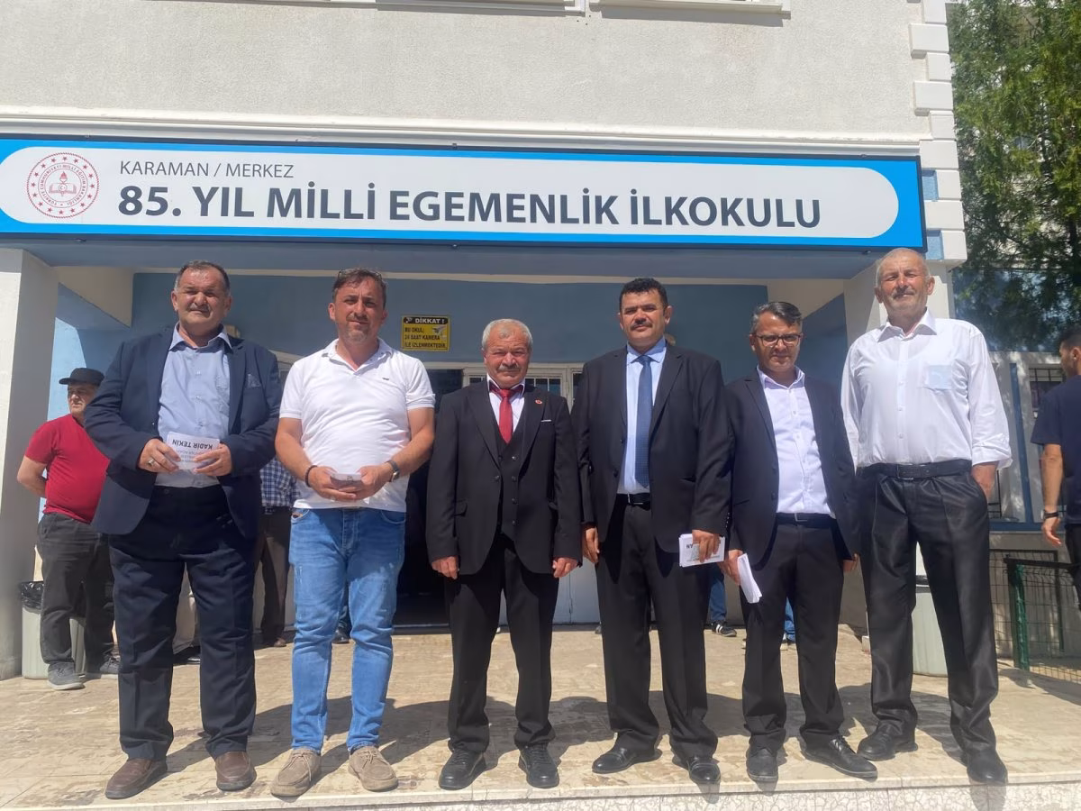 Karaman'da İbrahim Hakkı Konyalı Mahallesi'nde Muhtarlık Seçimi Yapıldı