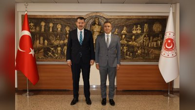 Karaman Valisi Hayrettin Çiçek, Ankara'da Temaslarda Bulundu