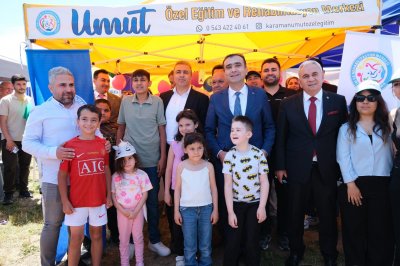 Karaman'da 5. Özel Eğitim Bahar Şenliği Coşkuyla Kutlandı
