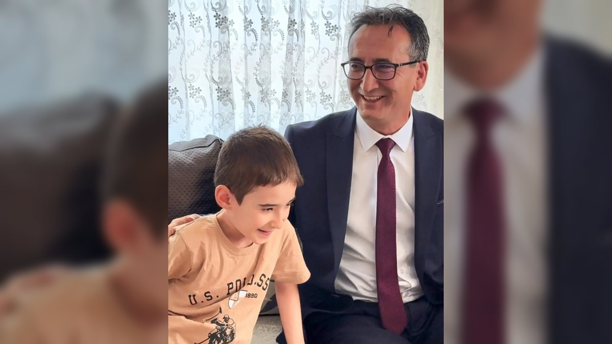 Karaman MEB'den Evde Eğitim Öğrencisine Anlamlı Ziyaret