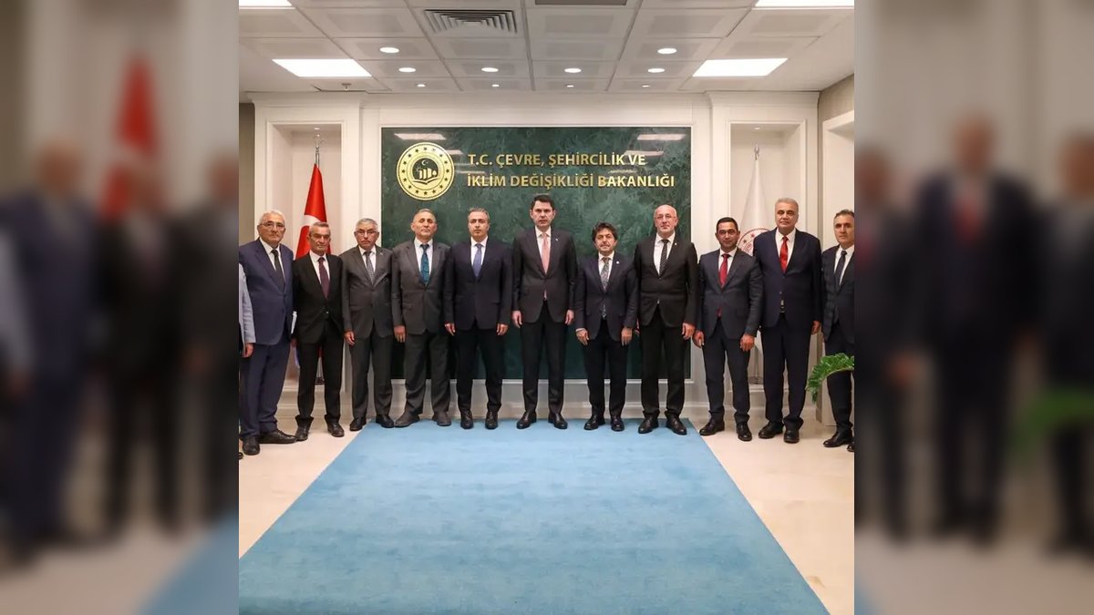 Karaman Heyeti, Bakan Kurum'a İlin İhtiyaç ve Projelerini Sundu