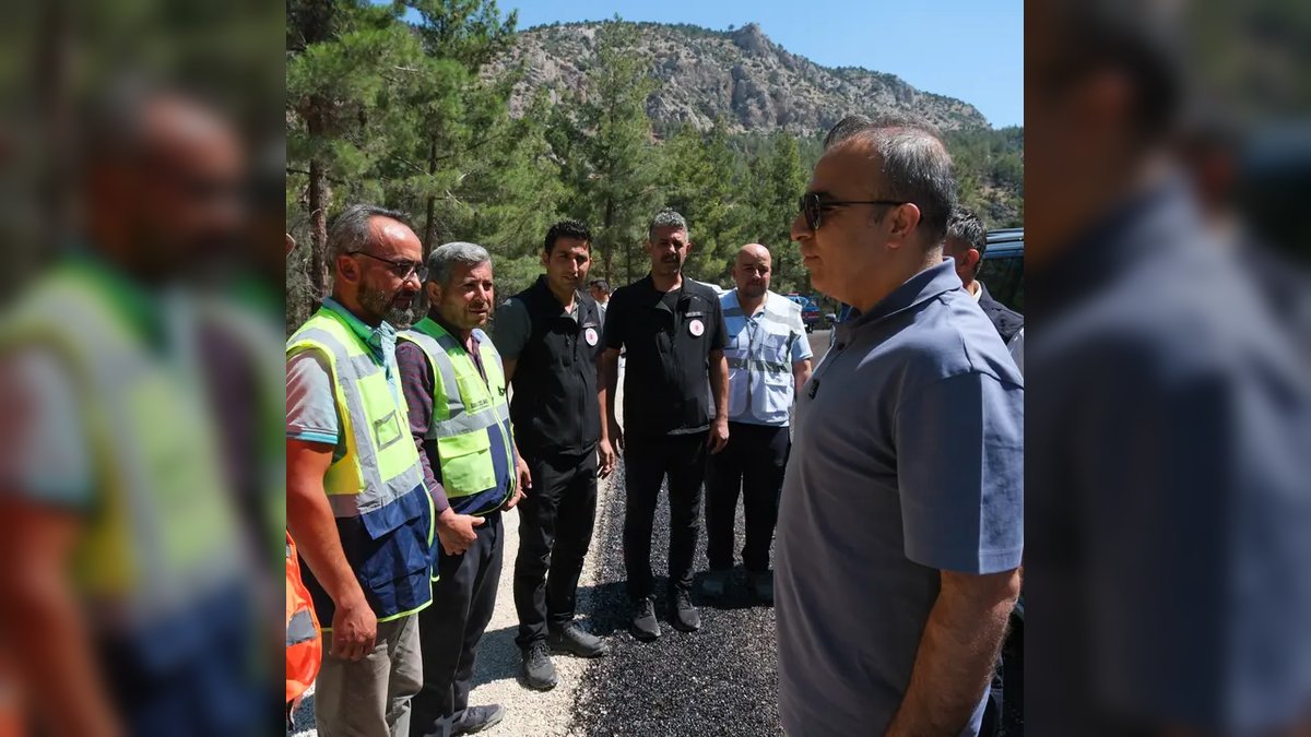 Karaman'da 16 Kilometrelik Grup Yolunun 10 Kilometresi Asfaltlandı