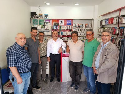 AK Parti Karaman Merkez İlçe Başkanı Kazanç, Esnaf Ziyaretlerini Sürdürüyor