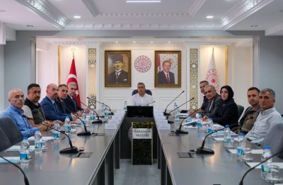 Karaman'da Yaban Domuzu Zararlarıyla Mücadele Toplantısı Yapıldı