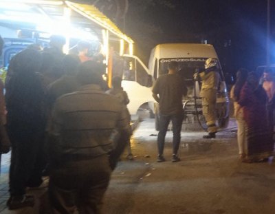 Araç Yangını: Sürücü Son Anda Kurtuldu