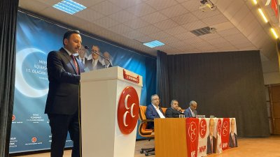 Kamil Kısacıkoğlu, MHP Karaman Merkez İlçe Başkanlığına Yeniden Seçildi