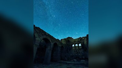 Karaman'da Perseid Meteor Yağmuru ve Samanyolu Manzarası Büyüledi