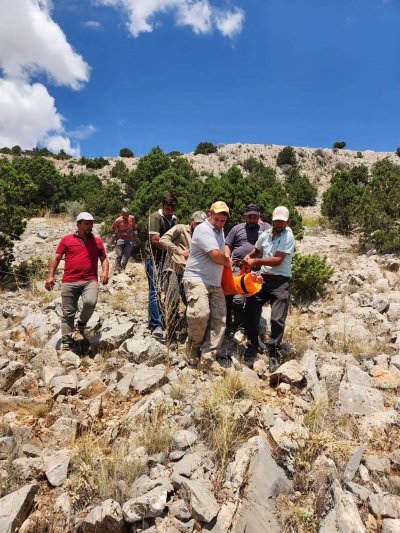 Karaman'da Yaban Domuzu Avında Kaza: Yaralı Çiftçi Zorlu Şartlarda Kurtarıldı